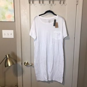 J. Crew Garment Died T-shirt Dress